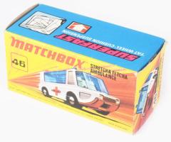 1971 Matchbox "Stretchna Fetcha Ambulance", eredeti dobozában