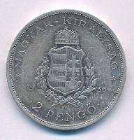 1936. 2P Ag "Liszt" T:XF patina
Adamo P7.3