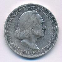 1936. 2P Ag "Liszt" T:XF patina
Adamo P7.3