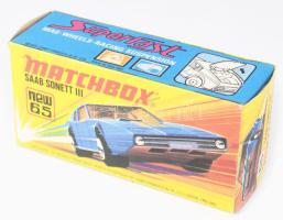 1972 Matchbox "Saab Sonett III", eredeti dobozában