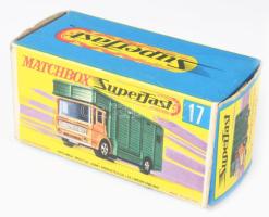 cca 1970 Matchbox "Horse Box", eredeti dobozában