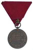 1898. "Jubileumi Emlékérem Fegyveres Erő Számára / Signum memoriae (AVSTR)" bronz kitüntet...