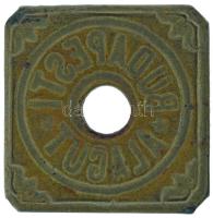 1853-1918 k. "Budapesti Alagút" bronz lemezbárca (28x28mm) T:XF
Hungary 1853-1918 k. &quo...