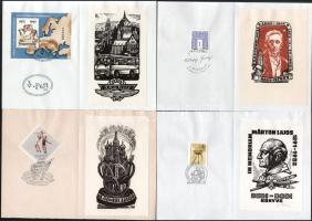 Klf. alkotók ( Nagy László Lázár, Fery Antal, Kékesi László, Perei Zoltán stb.): 20 db halmozott gra...