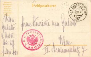 1915 Feldzug 4. Armee 1914-1916. Viribus Unitis. Die 4. Armee den Invaliden und den Witwen und Waise...
