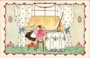 1931 Die neue Frisur. M.M. Nr. 1232. s: Mela Koehler (fa)