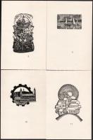 Barakonyi Klára, Bizse János. Fery Antal, Korda Béla, Martyn Ferenc stb.: III. Orsz. Kisgrafikai Tal...