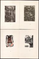 Barakonyi Klára, Bizse János. Fery Antal, Korda Béla, Martyn Ferenc stb.: III. Orsz. Kisgrafikai Tal...