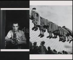 cca 1949 Doisneau, Robert (1912-1994) francia fotóriporter és fotóművész felvétele (Potyázók), + hoz...