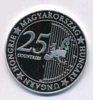 DN "Eurófantáziák - Mátyás király" Ag emlékérem kapszulában (20,7g/0,999/38,61mm) T:PP pat...