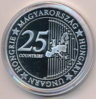 DN "Eurófantáziák - Csodaszarvas" Ag emlékérem kapszulában (20,7g/0,999/38,61mm) T:PP pati...