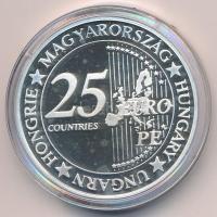 DN "Eurófantáziák - Madonna (Patrona Hungariae)" Ag emlékérem kapszulában (20,7g/0,999/38,...