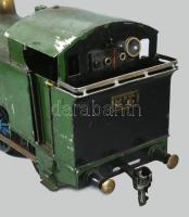 cca 1930 Marklin szenes kocsi mozdonyával, korának megfelelő jó állapotban, h: 25-30 cm /// c. 1930 ...