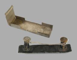 cca 1930 Marklin szenes kocsi mozdonyával, korának megfelelő jó állapotban, h: 25-30 cm /// c. 1930 ...