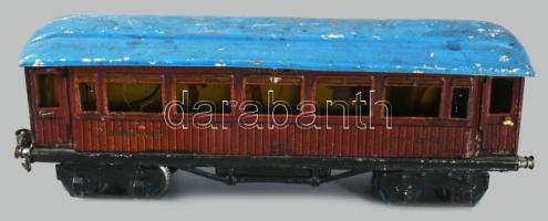 cca 1930 Marklin Mitropa étkezőkocsi, korának megfelelő állapotban, h: 34 cm /// c. 1930 Märklin Mit...