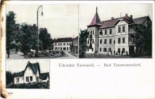 1906 Tarcsa, Tarcsafürdő, Bad Tatzmannsdorf; Karolina villa, Mária villa / spa villas (fl)