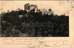 1906 Lánzsér, Lándzsér, Landsee (Sopronszentmárton, Markt Sankt Martin); várrom / Schloßruine / cast...