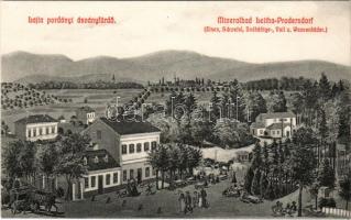1909 Lajtapordány, Bad Prodersdorf, Leithaprodersdorf; Mineralbad Leitha-Prodersdorf (Eisen, Schwefe...
