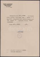 1962 Bp., MÁV Északi Járműjavító Üzemi Vállalata vezető főellenőri kinevezés