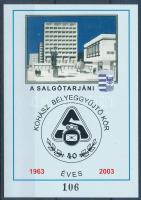 2003/3K 40 éves a Kohász bélyeggyűjtő kör