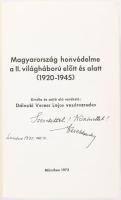 Dálnoki Veress Lajos: Magyarország honvédelme a II. világháború előtt és alatt. (1920-1945.) I. Köte...