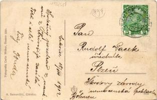 1912 Krivosije, Krivosija; Kuca Samardzica / tourist house (worn corners)