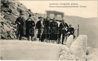 Austrijska Crnogorska granica / Österreichisch-montenegrinische Grenze / border between Austria-Hung...