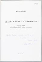 Révész László: A karosi honfoglalás kori temetők. Régészeti adatok a Felső-Tisza-vidék X. századi tö...
