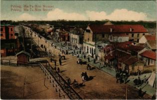 Beijing, Peking; Ha-Ta-Men Strasse / Ha-Ta-Men Street (EK)