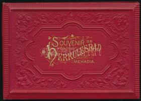 cca 1880 Souvenir de Herkulesbad (Mehadia). Wegweiser für Herkulesbad (Mehadia.) Herkulesbad, : Lepp...