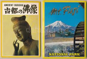 JAPÁN - 30 db MODERN megíratlan város képeslap két sorozat, saját tokban / JAPAN - 30 modern unused ...