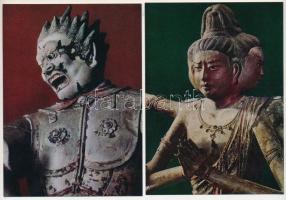 JAPÁN - 30 db MODERN megíratlan város képeslap két sorozat, saját tokban / JAPAN - 30 modern unused ...