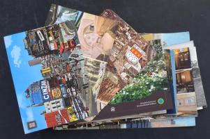 100 db MODERN megíratlan külföldi város képeslap / 100 modern unused foreign town postcards