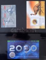 Szép gyűjtemény 1991-2000 Hagner fekete berakólapokon, Lindner gyűrűs borítóban