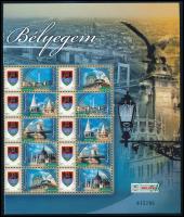 2017 Budapest bélyegem megszemélyesített fél ív - 330 éves a Budai II. Rákóczi Ferenc Gimnázium