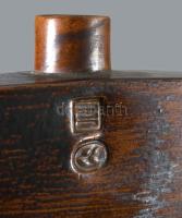 Nagy Márta (1954-): Díszváza. Jelzett, hibátlan, 12x16 cm