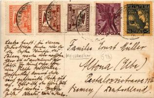 Vawkavysk, Volkovysk; Rynek / market square, shops. photo (fl)