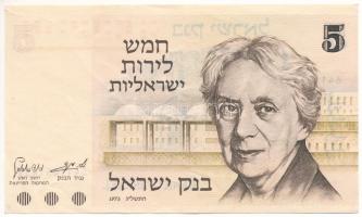 Izrael 1973. 5P "6411651435" T:F szép papír
Israel 1973. 5 Pounds "6411651435" ...