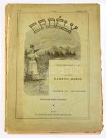 1896 Erdély. Honismertető lap. V. évf. 1-12. sz. Szerk.: Radnóti Dezső. Kolozsvár, 1896, Erdélyrészi...