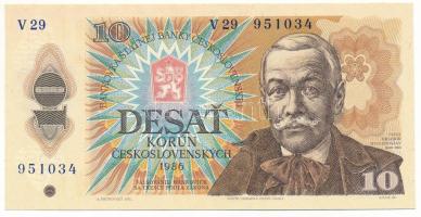 Csehszlovákia 1986. 10K "V29 951034" T:F szép papír
Czechoslovakia 1986. 10 Korun "V...