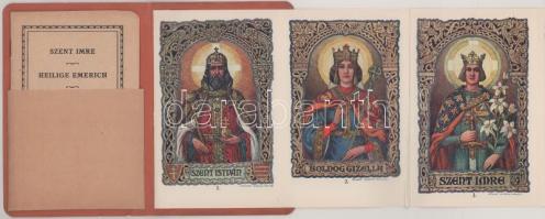 Szent Imre Emlékalbum - nem képeslapos füzet 10 lappal (Kátainé Helbing Aranka) + kis füzetecske