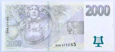 Csehország 2007. 2000K "D68 575185" T:UNC
Czechia 2007. 2000 Korun "D68 575185"...