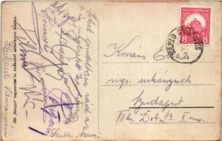 Tápiógyörgye, Györgyey kastély bejárata. Hangya szövetkezet kiadása (EB)