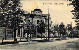 1929 Dunavecse, Járási székház. Takács Testvérek kiadása (fl)