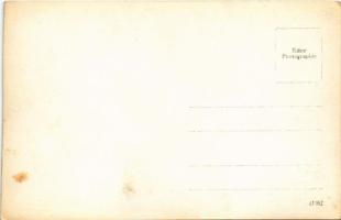 Algyő, utca részlet, Hangya szövetkezet üzlete és községháza. photo (vágott / cut)