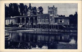 1941 Balatonszemes, Fürdőegyesület vigadója. Épült 1934-ben Wälder tanár tervei szerint. Kanitz C. é...