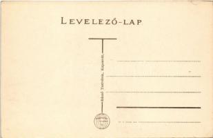 Kaposvár, Pályaudvar, vasútállomás. Rázsó Testvérek kiadása (EK)