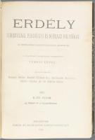1892-1895 Erdély. Turistasági, fürdőügyi és néprajzi folyóirat. Az Erdélyrészi Kárpát-Egyesület érte...