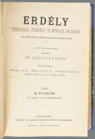 1892-1895 Erdély. Turistasági, fürdőügyi és néprajzi folyóirat. Az Erdélyrészi Kárpát-Egyesület érte...