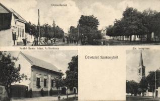 Szakony Szabó Samu házával